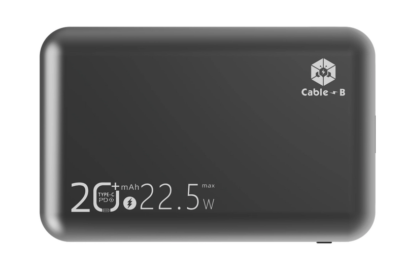 Cable-B SLIM POWER 22.5W PD 移動電源⚡ (CB-817 20000mAh)