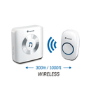Hopewell DB-6 300 米超強無線門鈴( 插電式)