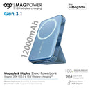 EGO MAGPOWER 3.1代 44Wh 20W 12000mAh magsafe 行動電源
