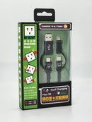 香港品牌 MY SOCKET Essential+ Sync & Charging 充電線 (4合1) 120cm
