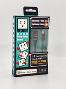 香港品牌 MY SOCKET Essential+ Sync & Charging Cable 充電線 (USB-A to Lightning) 120cm
