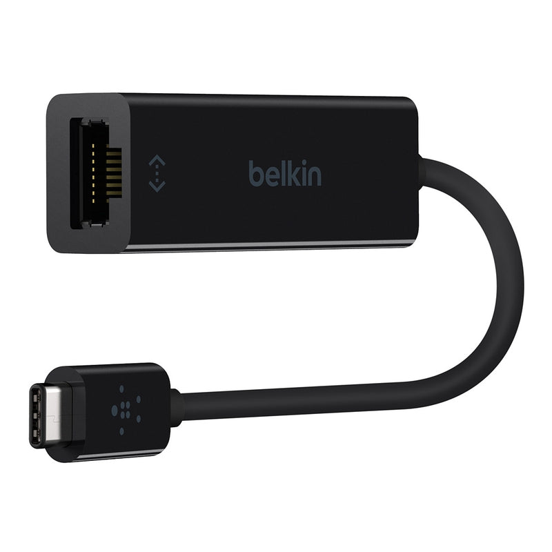Belkin USB-C™ 至 Gigabit Ethernet 連接器 (USB Type-C™) F2CU040btBLK
