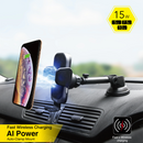 Capdase AI Power Fast Wireless Car Charging Auto Mount Telescopic Arm 磁感自動開合無線充 HR00-AIT0G