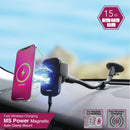Capdase - MS Power 快速無線充電磁性自動夾汽車安裝鵝頸臂 300 毫米 (HR00-MSG01-300)