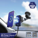 Capdase - MS Power 快速無線充電磁性自動夾式車載伸縮臂 (HR00-MST01)