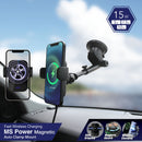 Capdase - MS Power 快速無線充電磁性自動夾式車載伸縮臂 (HR00-MST01)