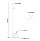Capdase Flexi II Sport Car Mount Gooseneck Arm 300mm Extra Long Edition HR00-SGF211-300