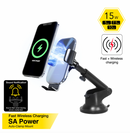 Capdase SA Power快速無線充電自動夾具車載 - 伸縮臂｜ HR00-SOUNDT01