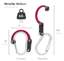 美國 Heroclip 多功能扣環掛勾 - Medium