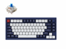 Keychron Q1 Knob QMK Custom 82鍵 RGB 有線機械式鍵盤( 旋鈕版本)(可換軸 Hot-Swappable)
