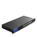 Linksys LGS124-AP 24-Port Desktop Gigabit 交換器