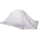 Naturehike Cloudup2雲尚2 20D矽膠雙人帳篷 (NH17T001-T) | 超輕防暴雨 - 灰紅色