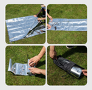 NatureHike PE Aluminum Foil Moisture-Proof Pad  PE鋁箔防潮墊 (NH20FCD03) | 摺疊地墊野餐墊