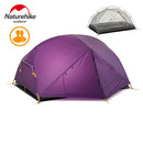 Naturehike Mongar Ultralight Tent  蒙加  雙人帳篷 | 防大暴雨三季鋁桿 - 紫色 (NH17T007-M)