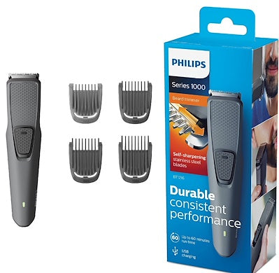 Philips Beardtrimmer series 1000 鬍鬚修剪器 - BT1214 (平行進口)