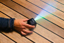 Philips PicoPix Nano 移動投影機 PPX120/INT ，最輕巧的一插即用投影機，配備無線連接和多媒體播放器。如您長期外出，此款產品正是不二之選，PicoPix Nano 配備的電池可投射影像達 80 分鐘，可盡情分享您的冒險故事。有別於一般同類產品的長方形外觀，改用正方形設計，機身比手掌更細，容易存放。而光源方面，它使用DLP顯示技術，雖然光度只有100流明，但在開燈的室內環境實際試用，投放一個約20多吋的畫面，光度上亦算充足；而在夠黑的環境下，最大可投放60吋大畫面，都算不錯。其LED的壽命為30,000小時，就算每天播8小時，都能使用10年，不用擔心燈泡時數的問題