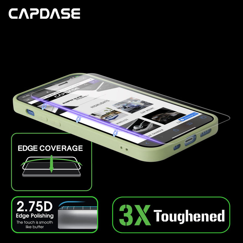 Capdase - iPhone 12 手機保護貼｜3X強化