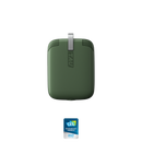 Rolling Square TAU 3合1口袋鑰匙扣行動電源. TAU 鑰匙扣行動電源的重量僅40 克，長寬分別為6 公分和4.5 公分，尺寸比蘋果的AirPods 充電盒還小，可以輕鬆放進口袋。