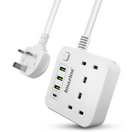 Imazing IM3U2K-C 13A 兩位防雷拖板連3USB /Type C (30W)