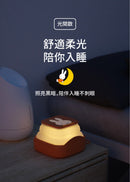 Miffy - 小夜燈QI無線流動充電器 手機支架 10000mAh - 橙色