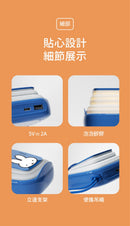 Miffy - 小夜燈QI無線流動充電器 手機支架 10000mAh - 橙色