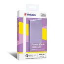 Verbatim Li-polymer QC 3.0 & PD2.0流動充電池10,000mAh