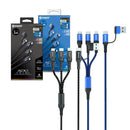 XPOWER ACX3 2出3高速充電編織線