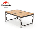 Naturehike 鹿野鋁合金手提折疊桌 (NH20JJ028) / MDF中密度纖維板 / 輕鬆搭建折疊 - 木紋色