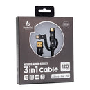 Hedonic 3 in 1 充電傳輸線
