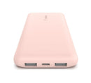 Belkin BOOST↑CHARGE 3 個連接埠行動充電器 10K + USB-A 轉 USB-C 充電線 (BPB011BT)