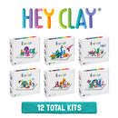 HEY CLAY 彩色兒童造型空氣乾燥黏土