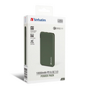 Verbatim 10000mAh PD & QC 3.0 流動充電池