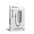 Verbatim 4-in-1 Type C擴展器連120GB SSD (66446)