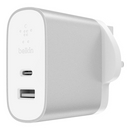 Belkin BOOST↑CHARGE™ 27 瓦特 USB-C™ + 12 瓦特 USB-A 家用充電器