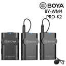 BOYA BY-WM4 PRO-K2 雙通道無線麥克風