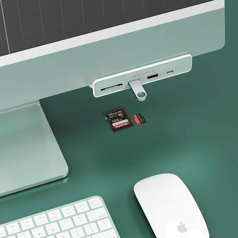 HyperDrive / HD34A8 / 6-in-1 USB-C Hub for iMac 24″ 擴展器