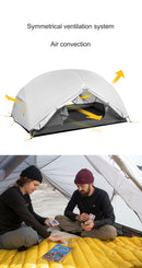 Naturehike Mongar Ultralight Tent  蒙加  雙人帳篷 | 防大暴雨三季鋁桿 - 紫色 (NH17T007-M)