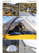 Naturehike Mongar Ultralight Tent  蒙加  雙人帳篷 | 防大暴雨三季鋁桿 - 紫色 (NH17T007-M)