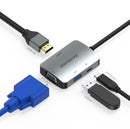 Elementz  MT-421  4 IN 1 HUBS