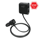 Capdase POWERHUB BQA3 2-SOCKET AND 2-USB CA00-PN01 汽車叉電器