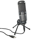 AUDIO TECHNICA | AT2020USB+ | USB 心形指向性咪高峰 | 香港行貨