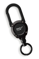 登山，釣魚，旅遊！ 日本ROOT COGravity 360捲軸伸縮扣可以連到包和腰帶上,用內置磁鐵牢牢固定。 伸縮扣特色： 登山扣（豎鉤捲軸） 用內置的強力磁鐵牢固地握住捲軸抽屜，以防止因懸掛的智能手機，鑰匙，小袋等的重量而掉落。 防止重要物品掉落和防止丟失。 彈性伸縮卷線器延伸約85厘米，磁鐵負載能力約為3.4千克（請用掛的東西最多300克） 360°可旋轉, 可以從任何角度輕鬆操作。
