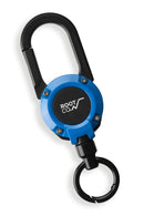 登山，釣魚，旅遊！ 日本ROOT COGravity 360捲軸伸縮扣可以連到包和腰帶上,用內置磁鐵牢牢固定。 伸縮扣特色： 登山扣（豎鉤捲軸） 用內置的強力磁鐵牢固地握住捲軸抽屜，以防止因懸掛的智能手機，鑰匙，小袋等的重量而掉落。 防止重要物品掉落和防止丟失。 彈性伸縮卷線器延伸約85厘米，磁鐵負載能力約為3.4千克（請用掛的東西最多300克） 360°可旋轉, 可以從任何角度輕鬆操作。
