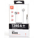 JBL T280A+ 入耳式耳機銀色  《平行進口》