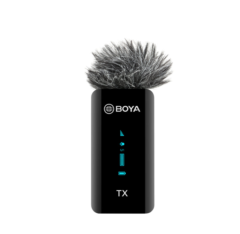 BOYA BY-XM6-S1 2.4GHz 雙通道無線麥克風 1+1 單咪套裝