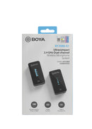 BOYA BY-XM6-S1 2.4GHz 雙通道無線麥克風 1+1 單咪套裝